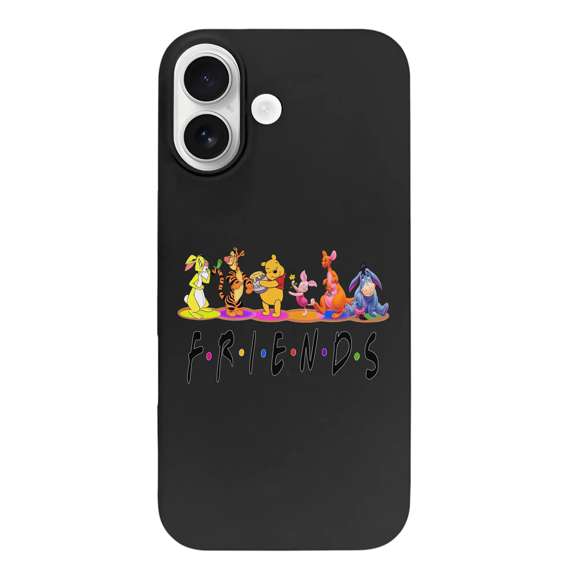 プーさん グッズ くまのプーさん - iPhone 17 シリーズ シリコンケース 薄型 耐衝撃 指紋防止 ソフトタッチカバー 精密フィット 傷防止 保護ケース iPhone 17/17 Air/17 Pro/17 Pro Max 対応